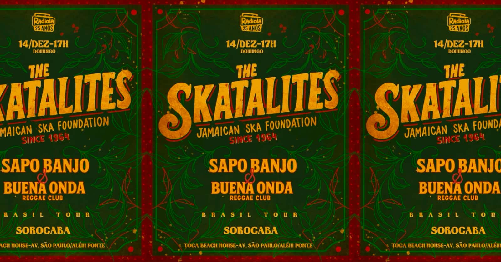 The Skatalites em Sorocaba em Sorocaba