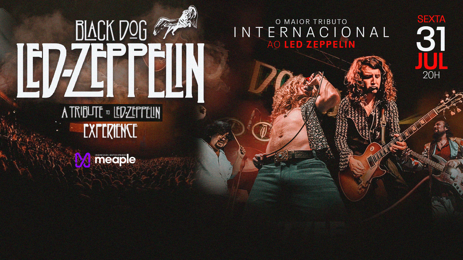 Black Dog - Led Zeppelin Experience em Florianópolis