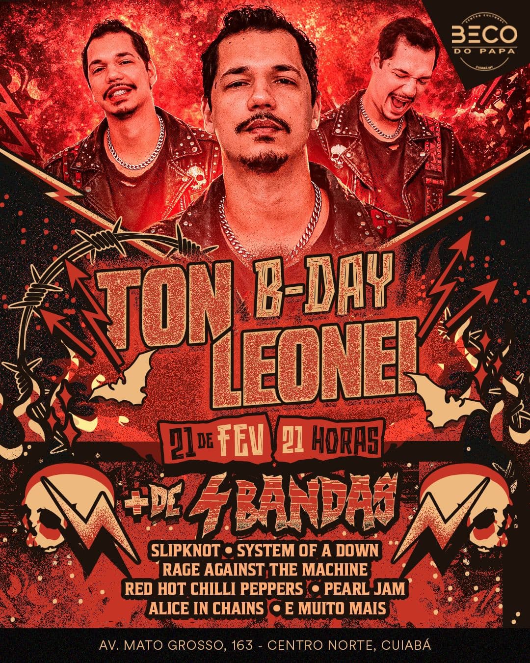 Imagem do criador do evento