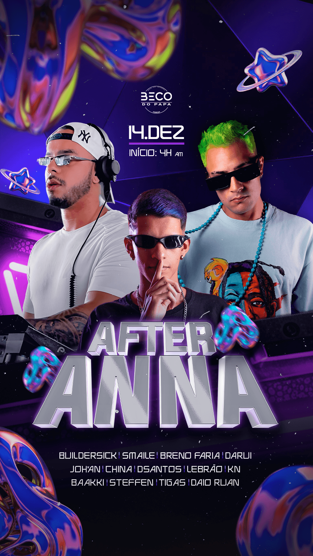 Imagem do criador do evento