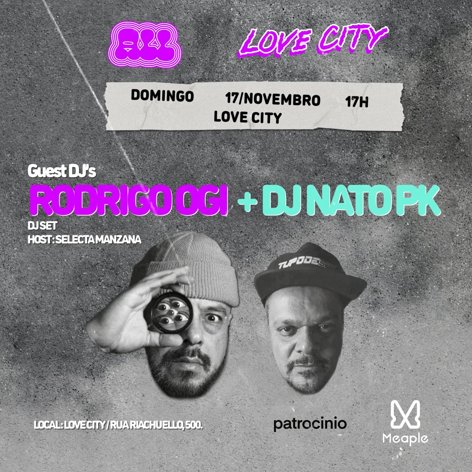 Imagem do criador do evento