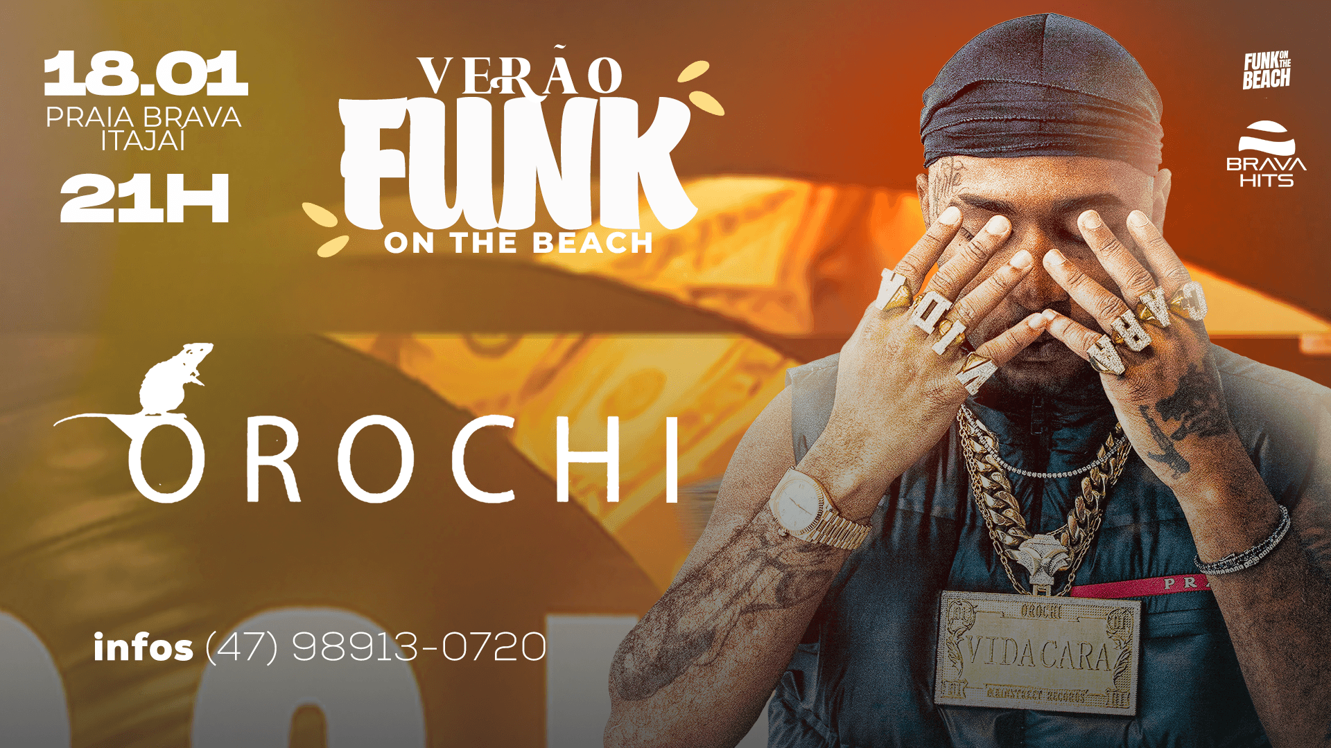Orochi no Verão Funk em Itajaí
