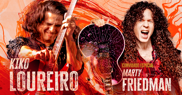 KIKO LOUREIRO + MARTY FRIEDMAN em Belo Horizonte
