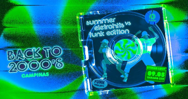 VIP1999 VIP 2000 SUMMER カード　99 00 Back To 2000´s - Summer Eletrohits vs Funk Edition em Campinas